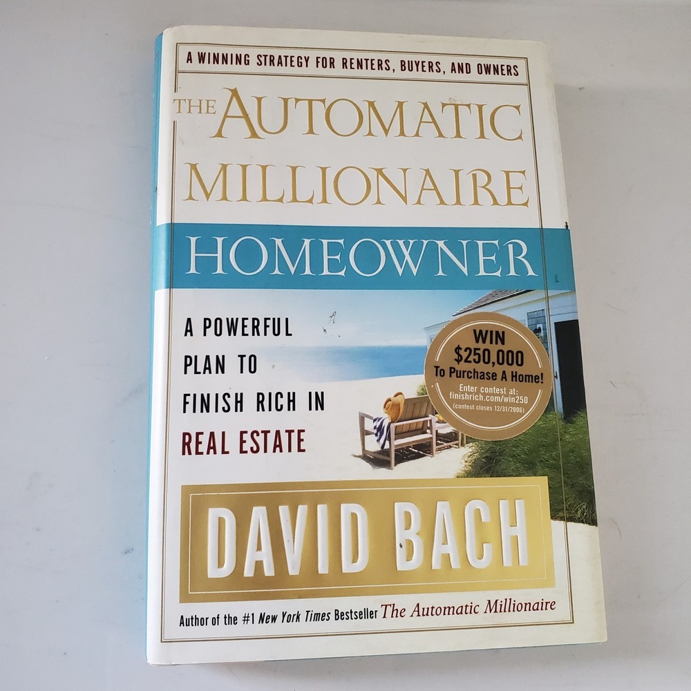 The Automatic Millionaire Homeowner David Bach Hardcover Real Estate Investing